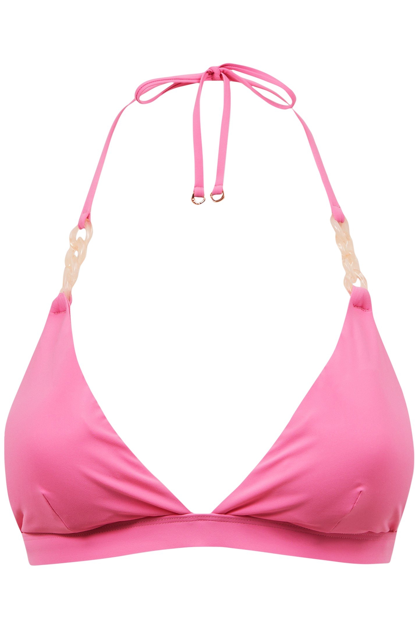 TRIANGLE BIKINI TOP PINK 4