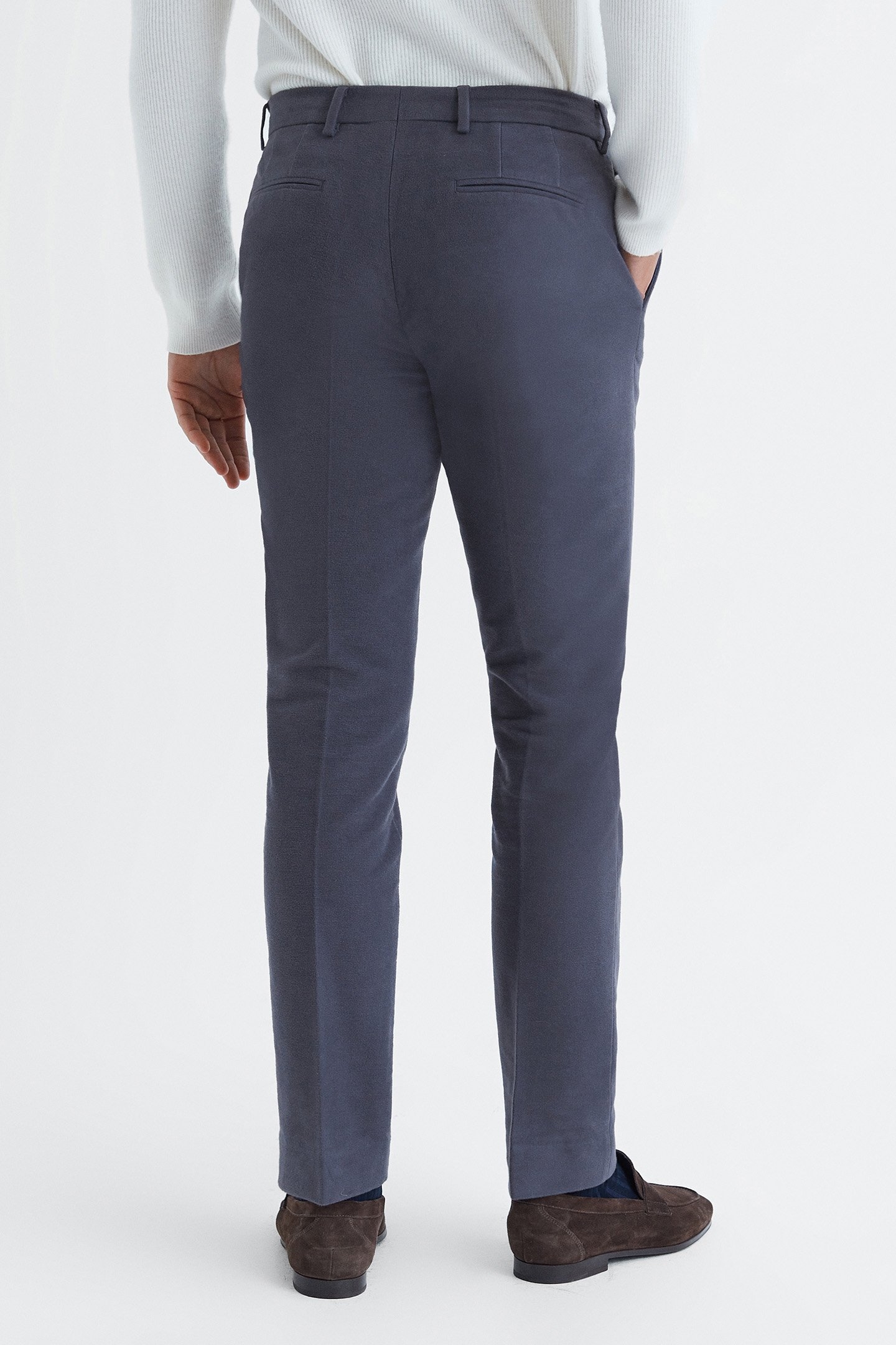 MOLESKIN TROUSER AIRFORCE BLUE 2