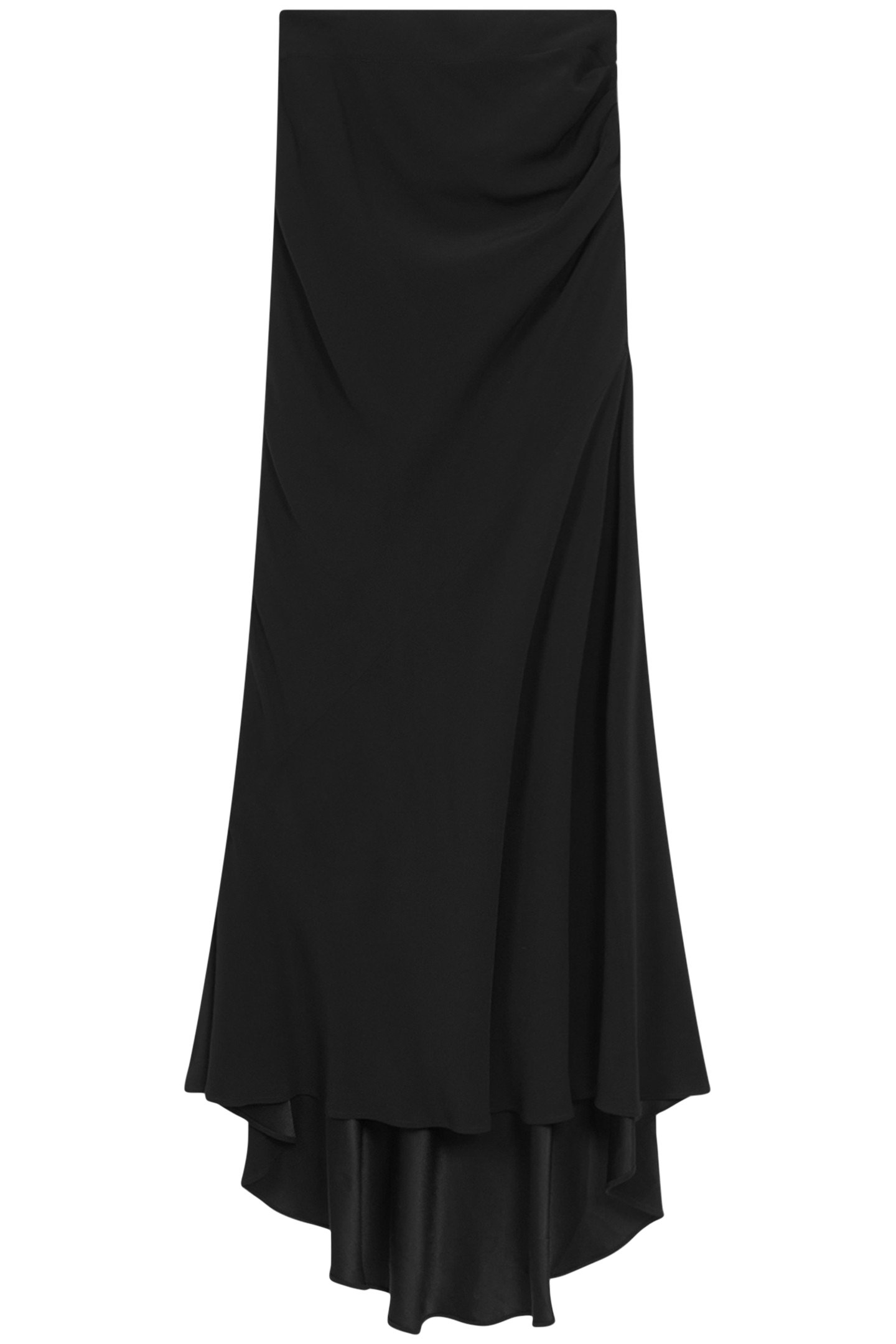 MAXI SLIP SKIRT BLACK 4