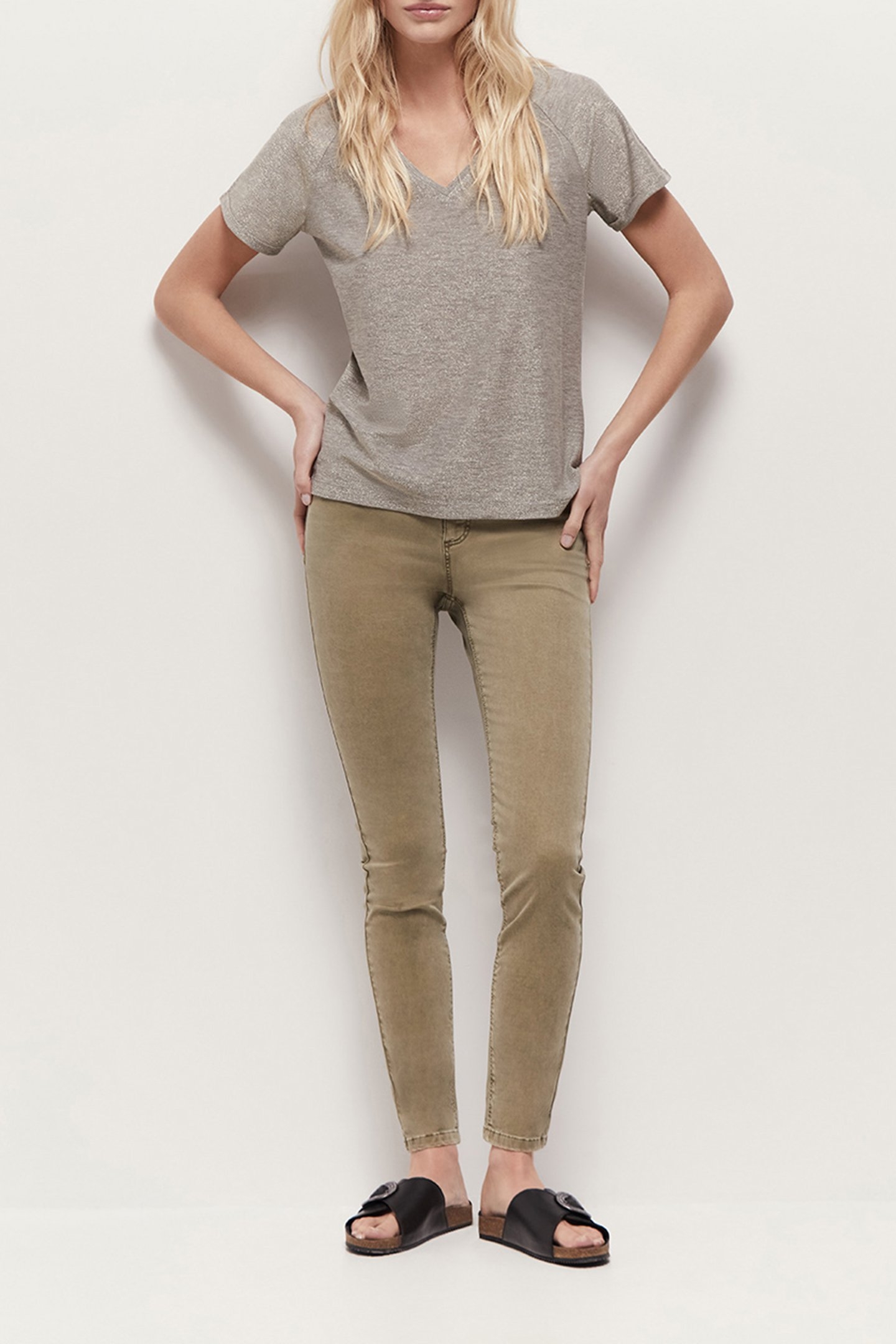 LE INDI - VETIVER PUSH UP EFFECT 7/8 SLIM JEANS IN WATERLESS 2