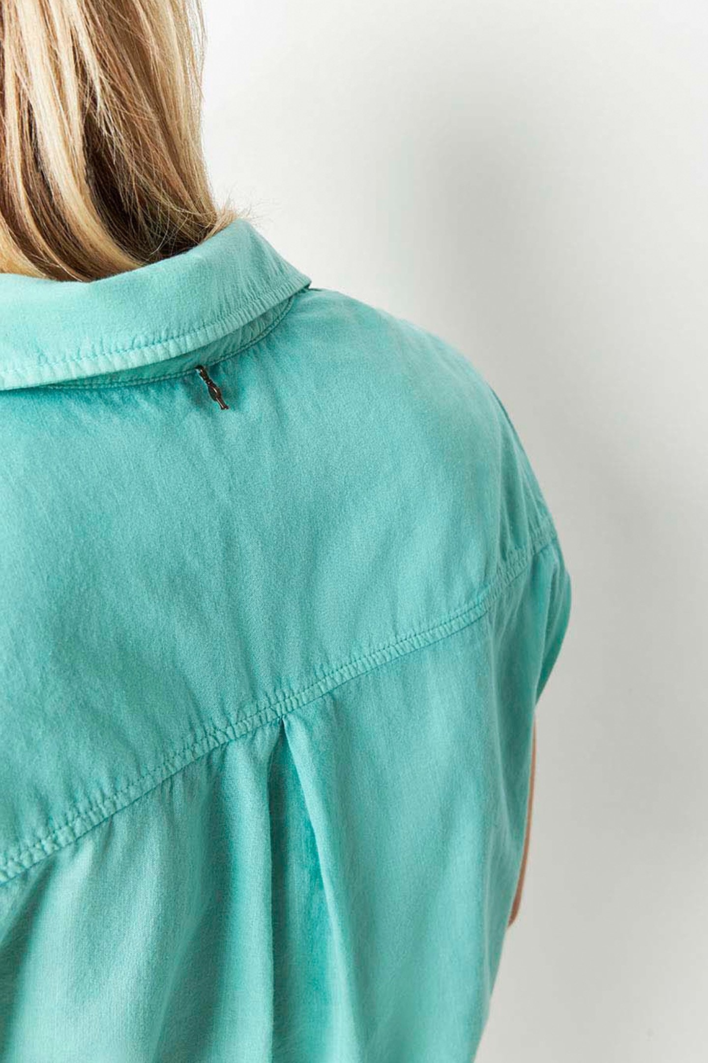 CENTURY _ MINT COTTON VOILE SHIRT MINT 5