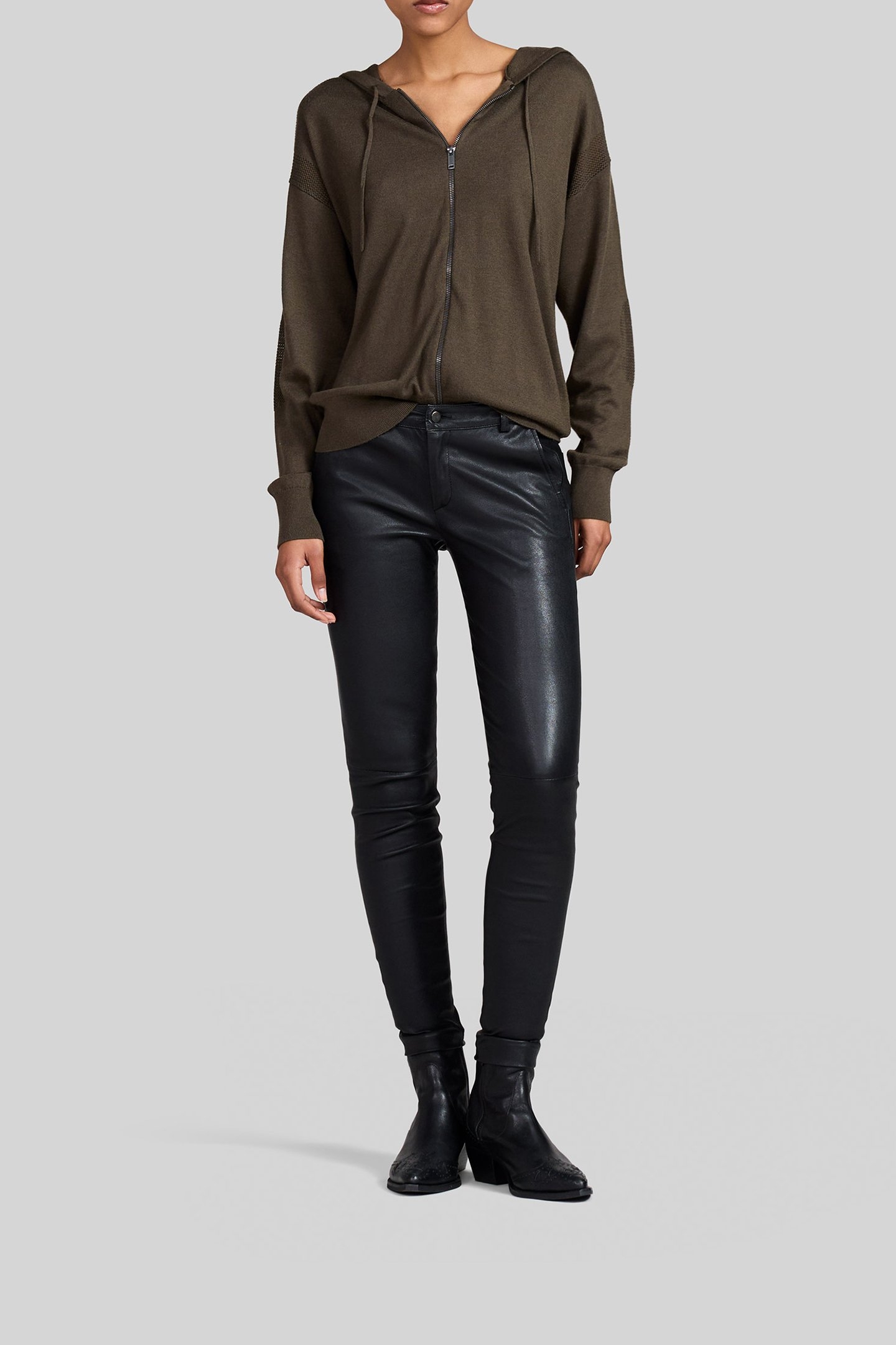 WOMAN’S WAKAME KNIT METALLIC SEQUIN EMBROIDERED CARDIGAN 3