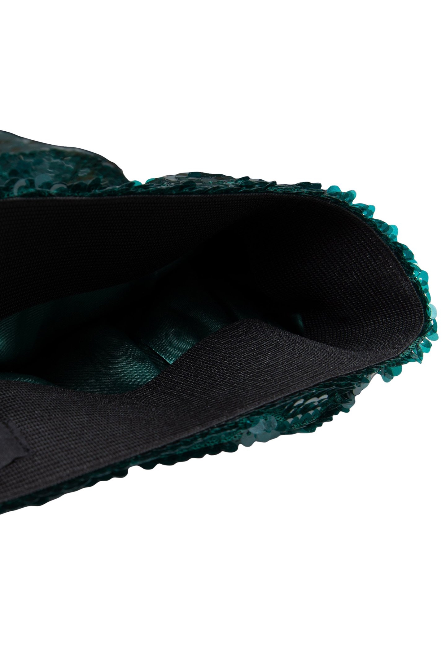 MALACHITE ALL-OVER SEQUIN SUIT TROUSERS 6