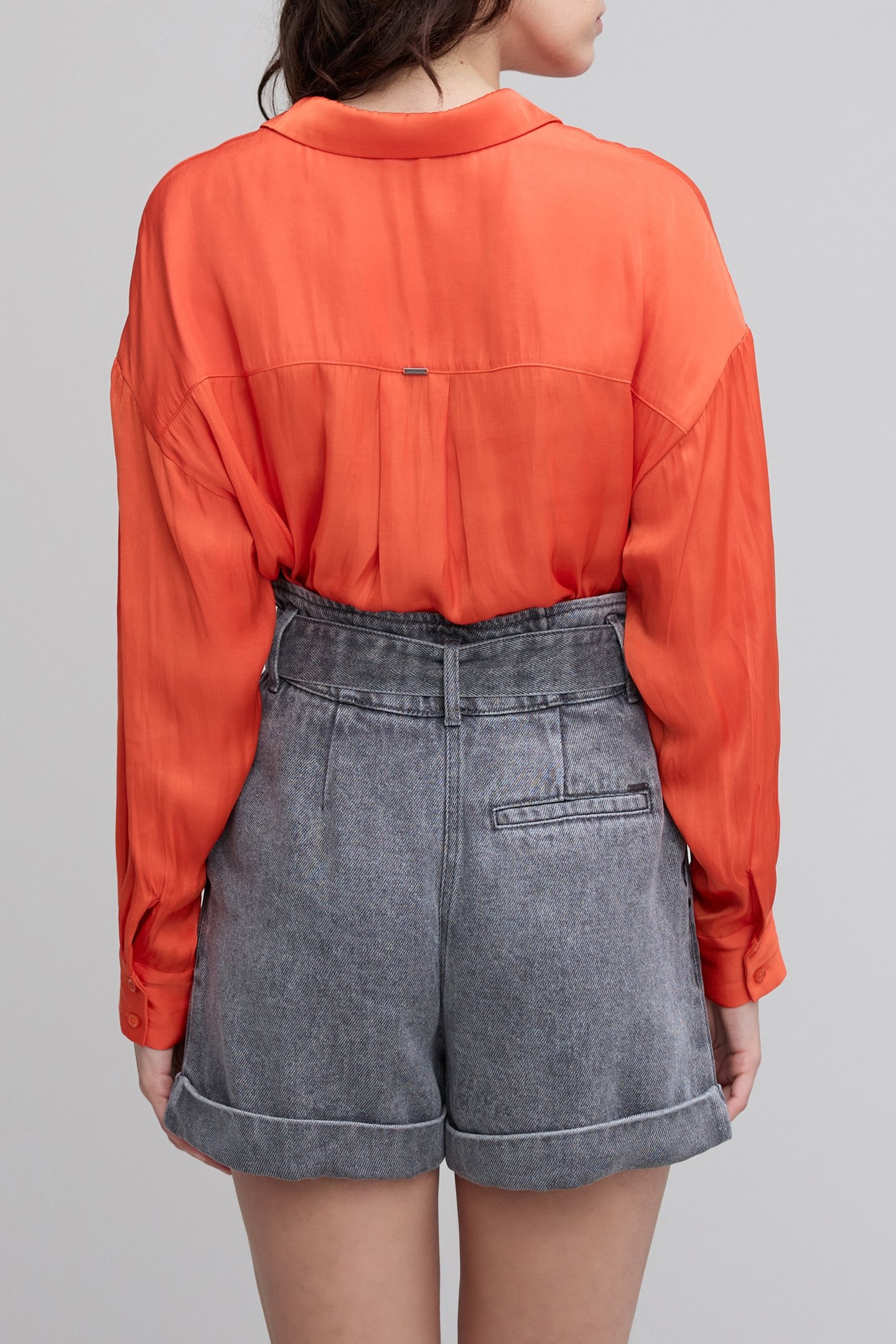 ORANGE RECYCLED SHIRT 2