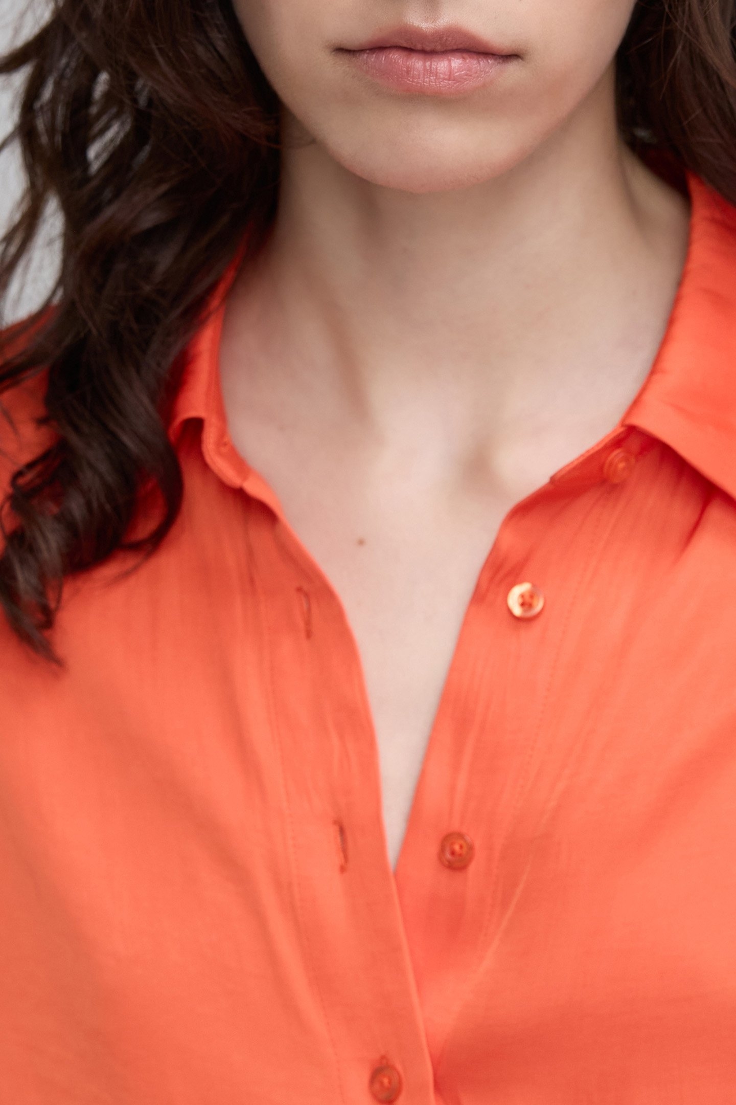 ORANGE RECYCLED SHIRT 6