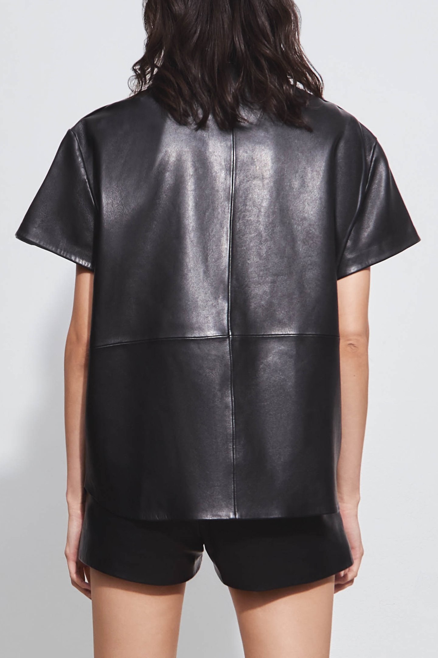 PURE EDITION – BLACK LEATHER SHIRT 2