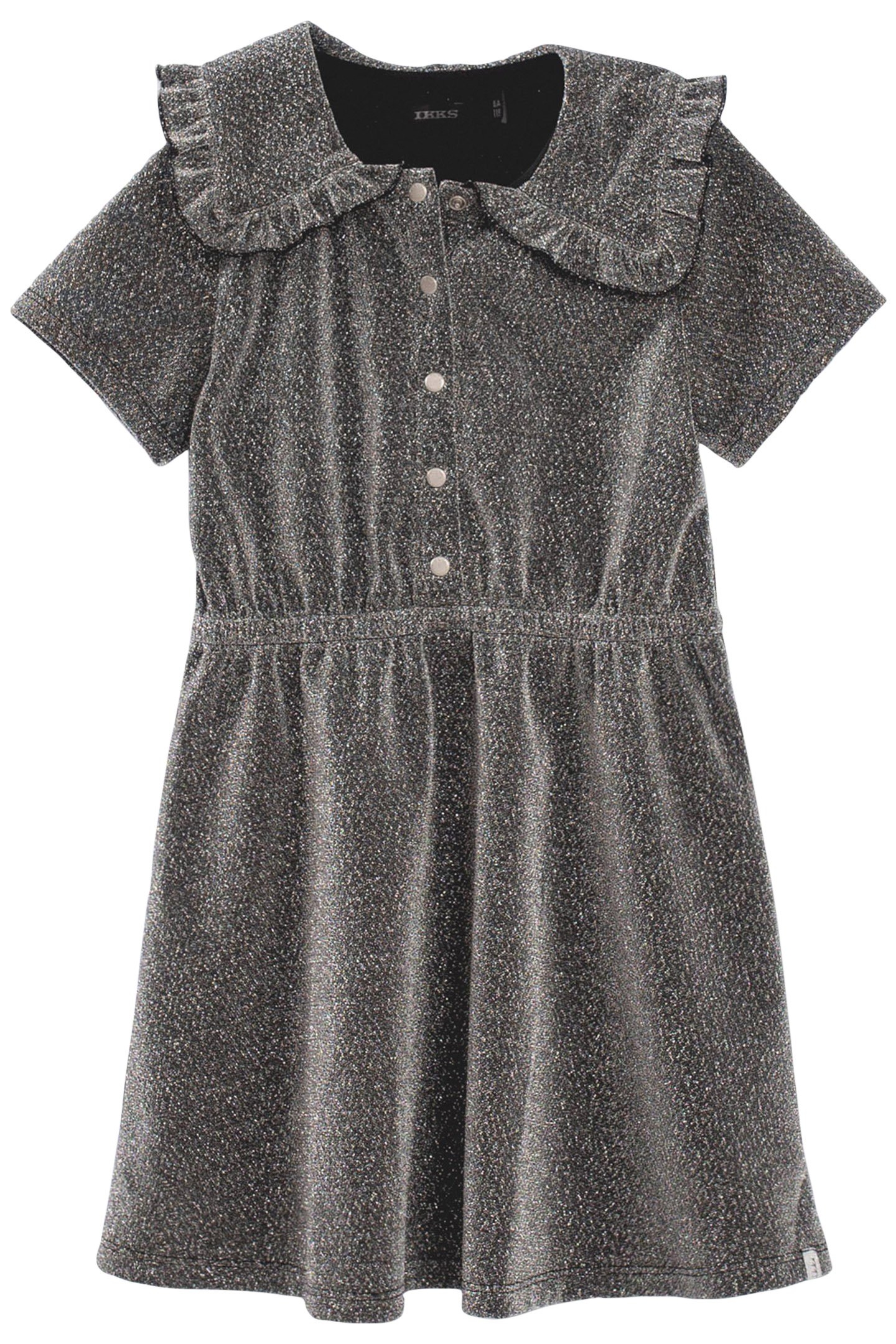 GIRLS’ BLACK GLITTERY DRESS 1