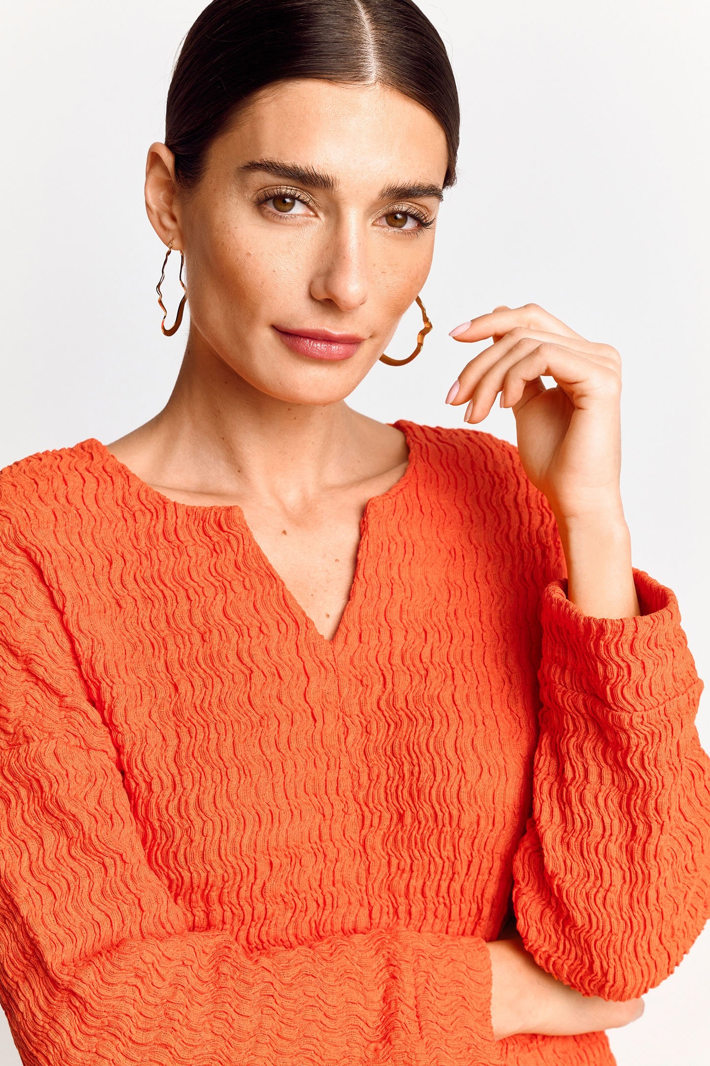 CRINKLED LONGSLEEVE CHERRY TOMATO 5