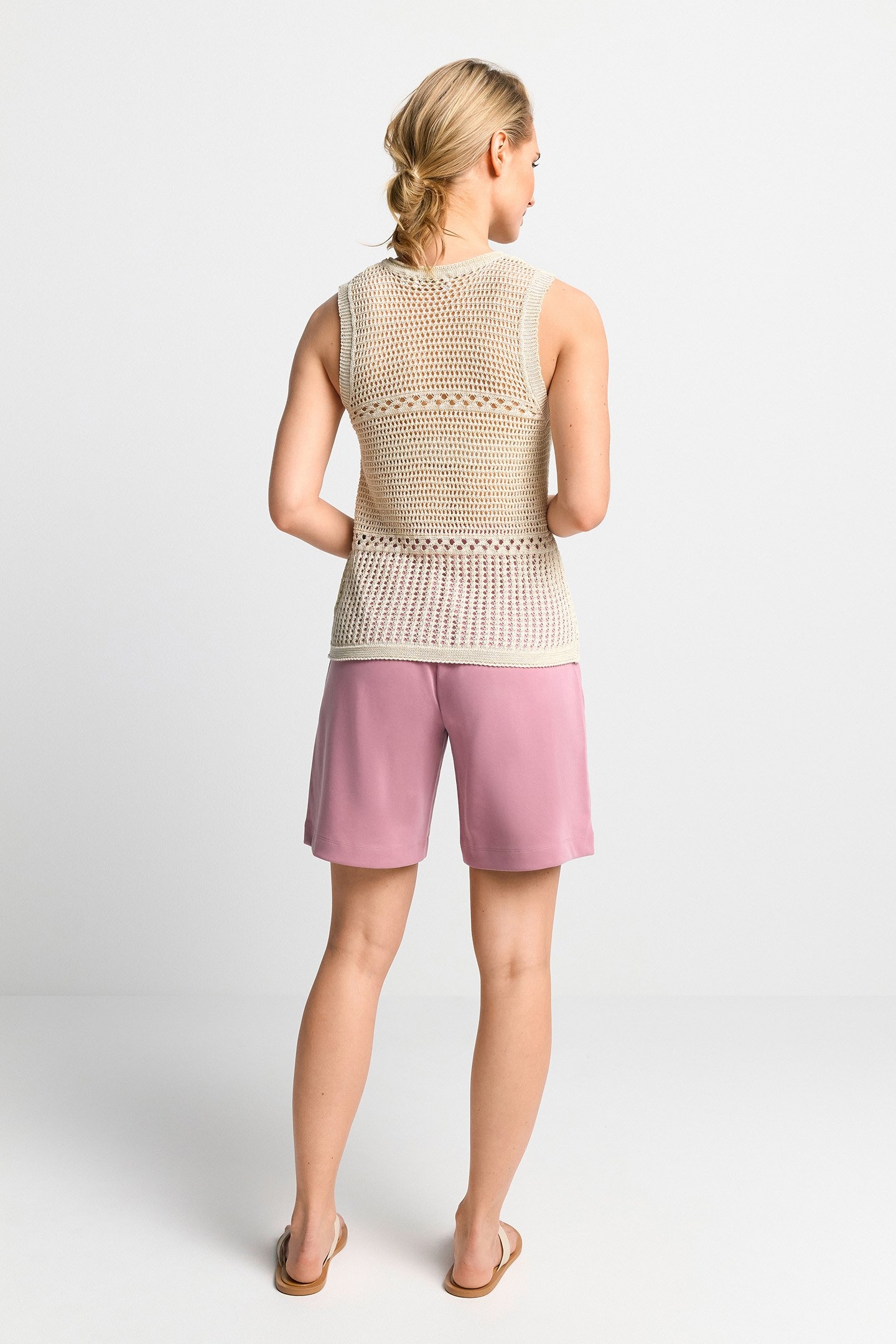 POINTELLE KNIT TOP WHISPER WHITE 3