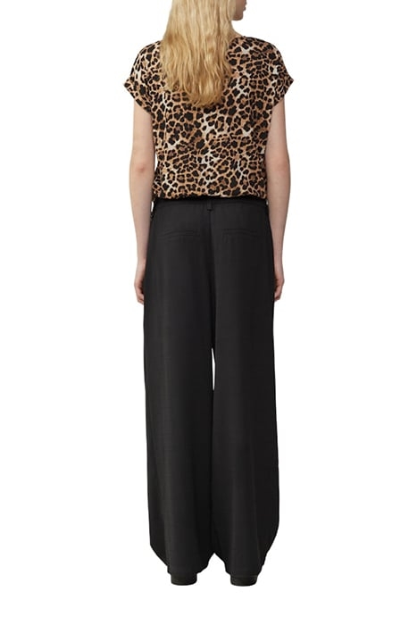 S.OLIVER-QS T-SHIRTS GREY/BLACK 3