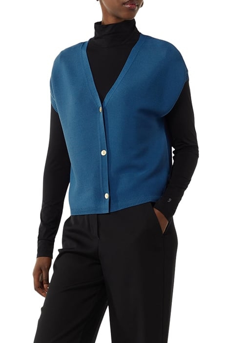 COMMA CARDIGAN BLUE 1