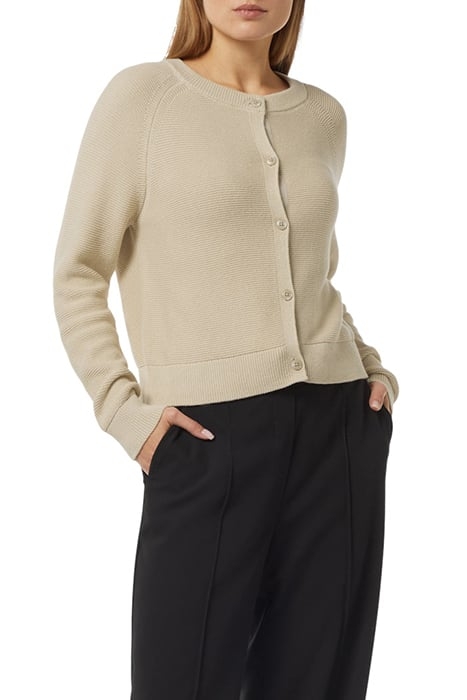 COMMA CARDIGAN BEIGE 1