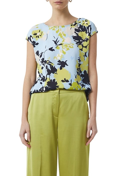 COMMA T-SHIRTS LIGHT-BLUE 1