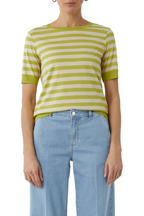 COMMA T-SHIRTS LIME-GREEN 1