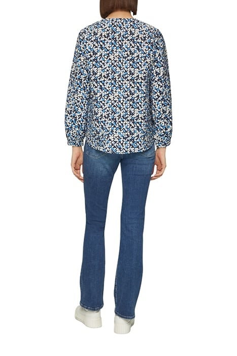 S.OLIVER BLOUSES DARK-BLUE 2