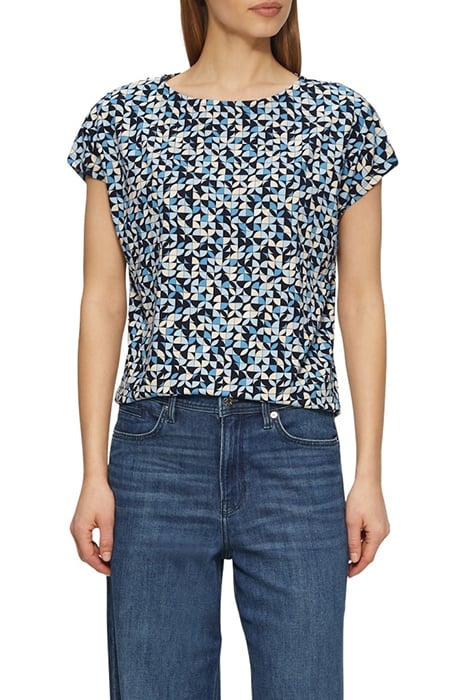 S.OLIVER T-SHIRTS DARK-BLUE 1