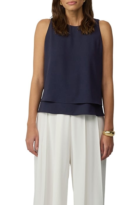 S.OLIVER BLOUSES DARK-BLUE 1