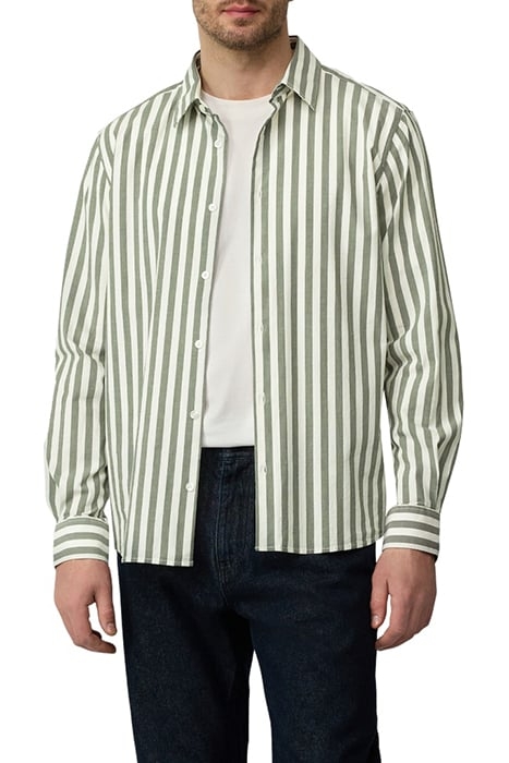 S.OLIVER SHIRTS GREEN-OLIVE 1