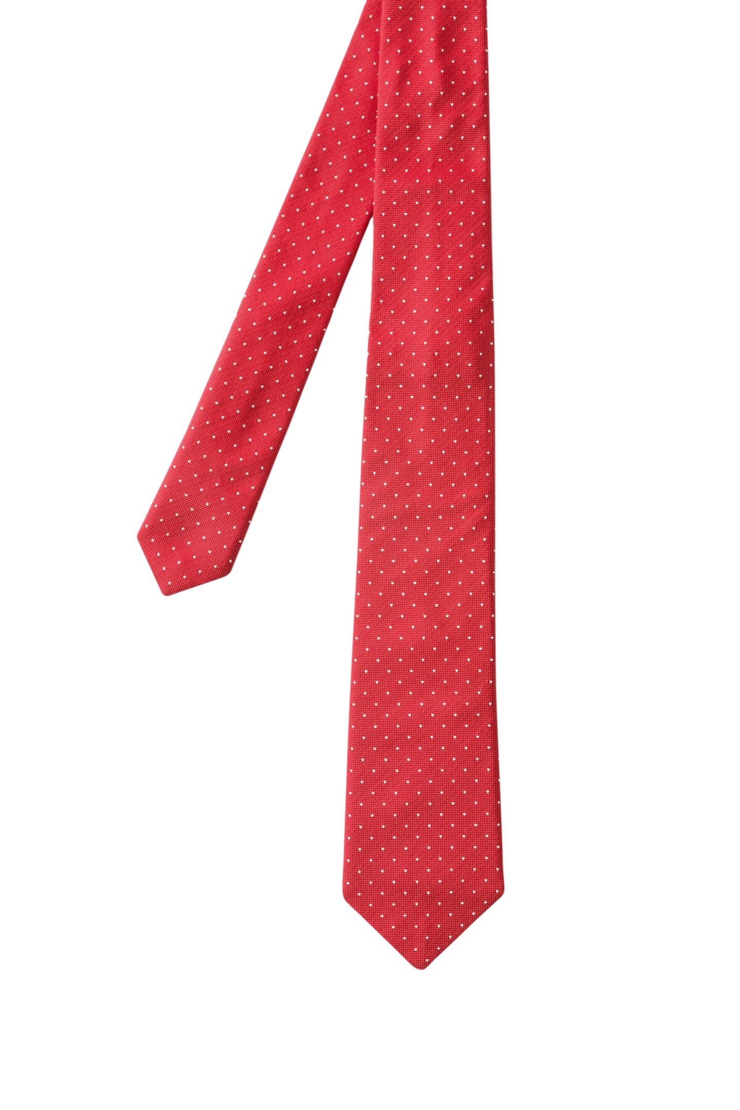 TIE 6CM NARROW RED 1