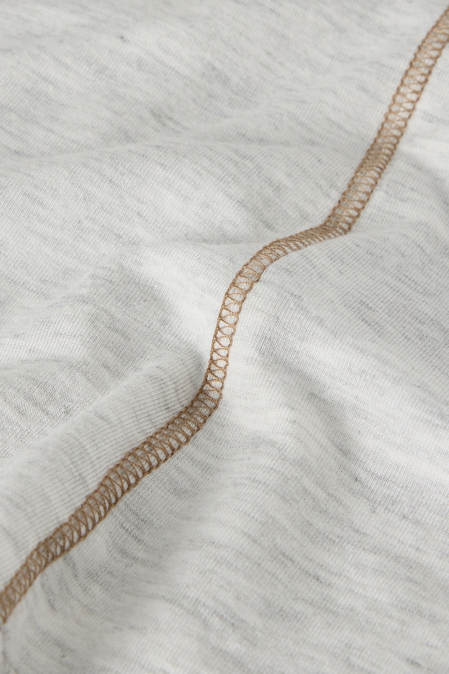 CAMILLE HIGH NECK TEE LIGHT NATURAL 6