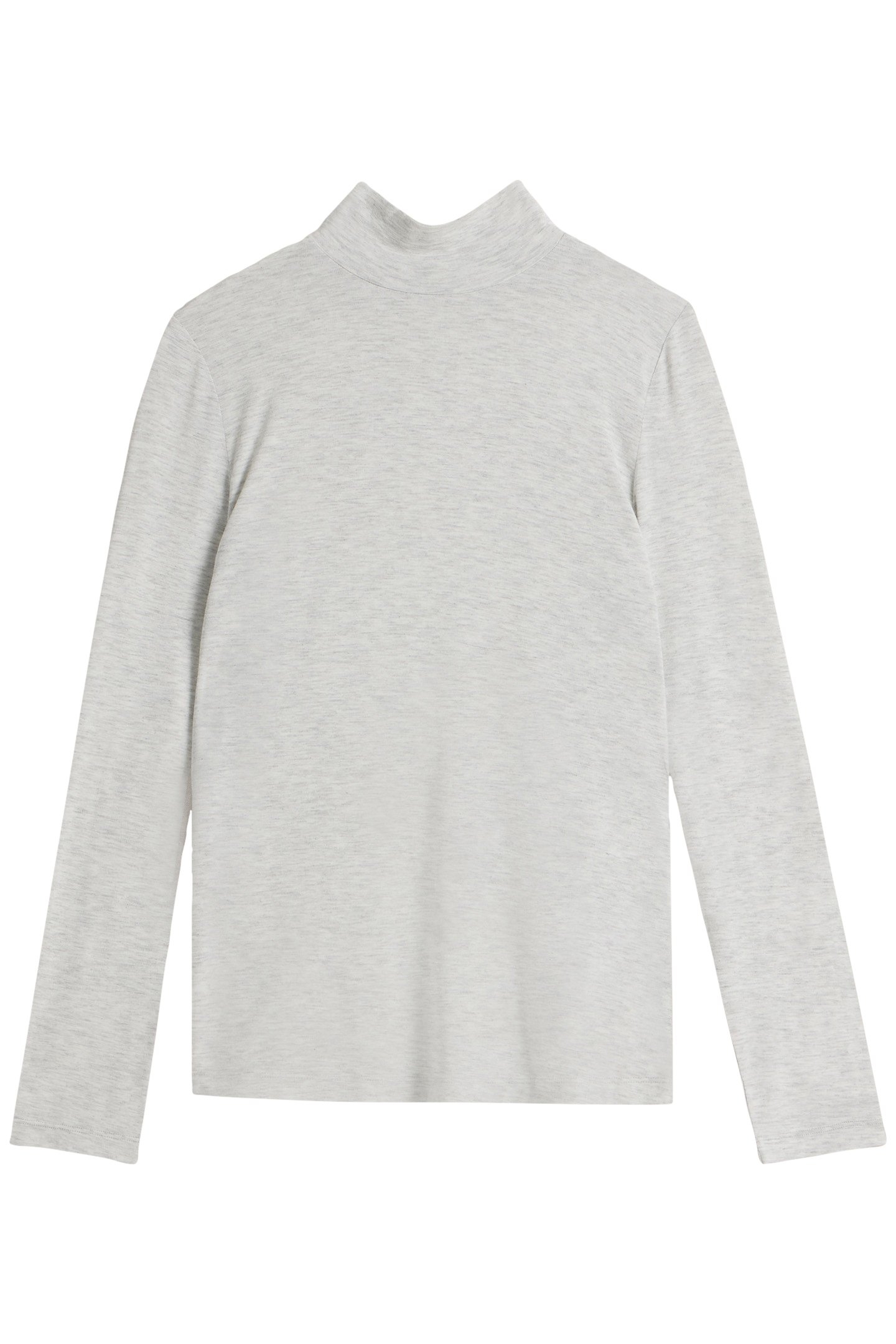 CAMILLE HIGH NECK TEE LIGHT NATURAL 3