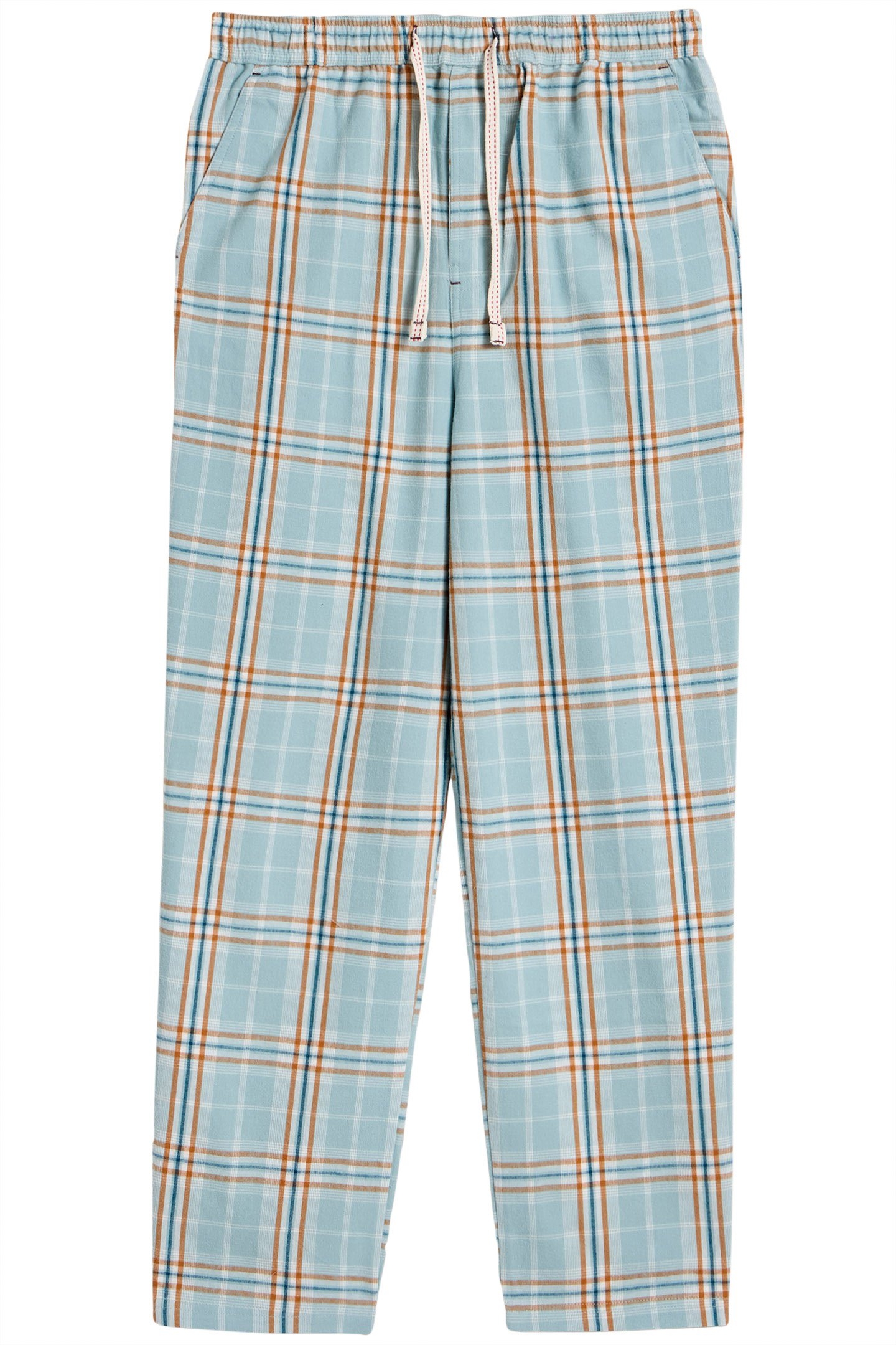 MOORLAND FLANNEL PJ TROUSER BLUE MULTI 2