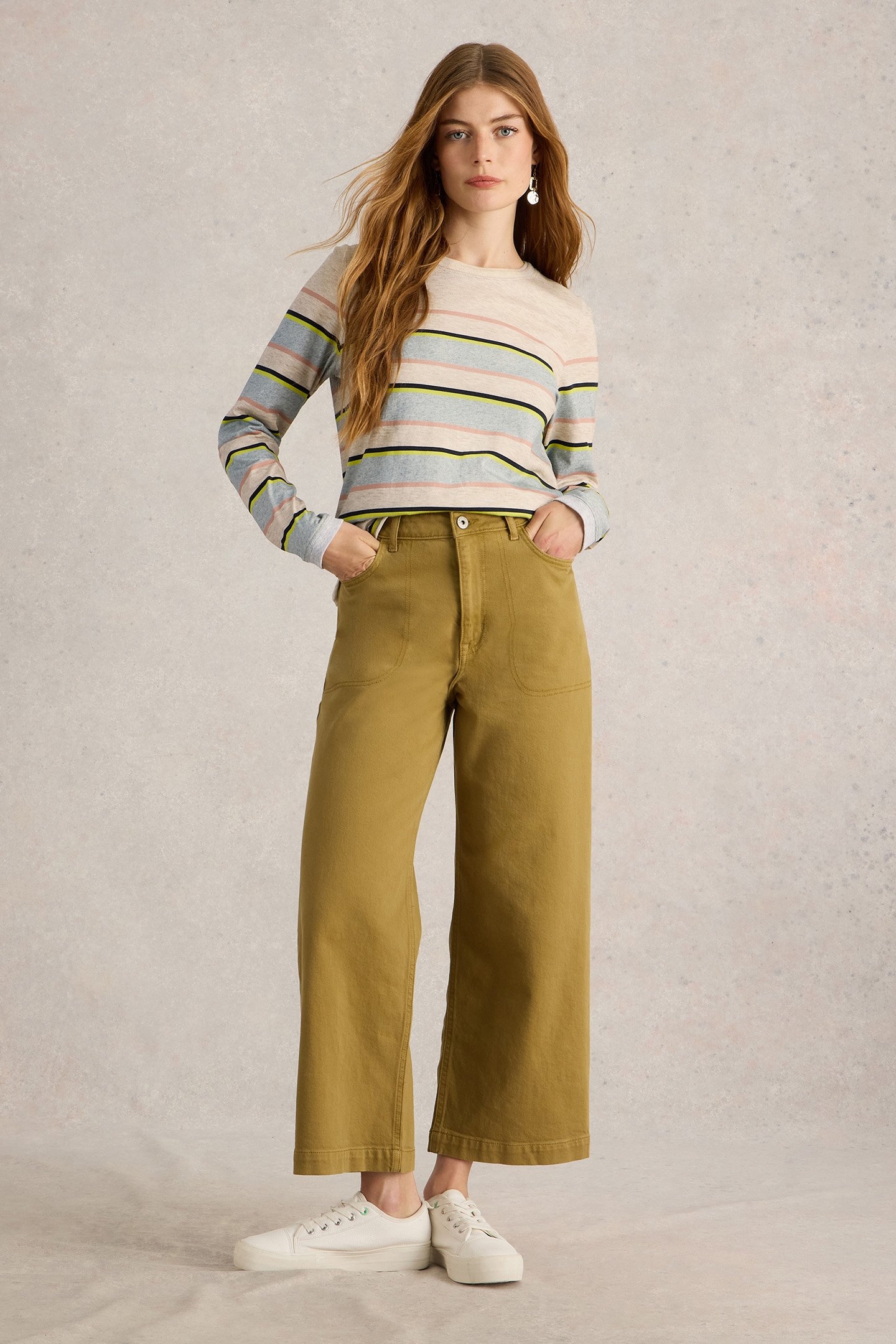 CLARA LS TEE GREY MULTI 1