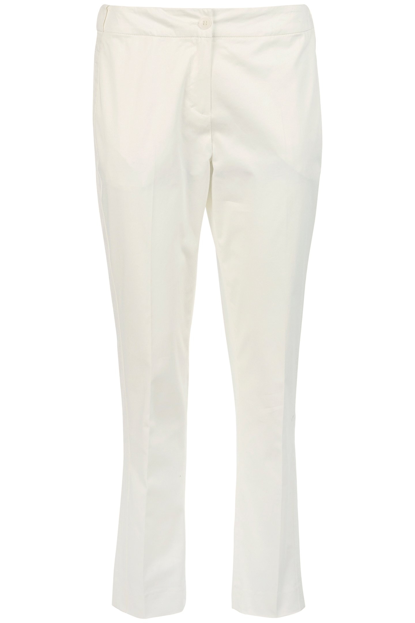 WHITE CHINO PANTS IN 3