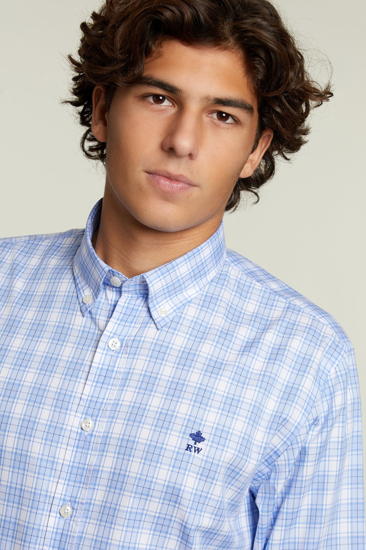 CUSTOM FIT CHECKED SHIRT MULTI 4