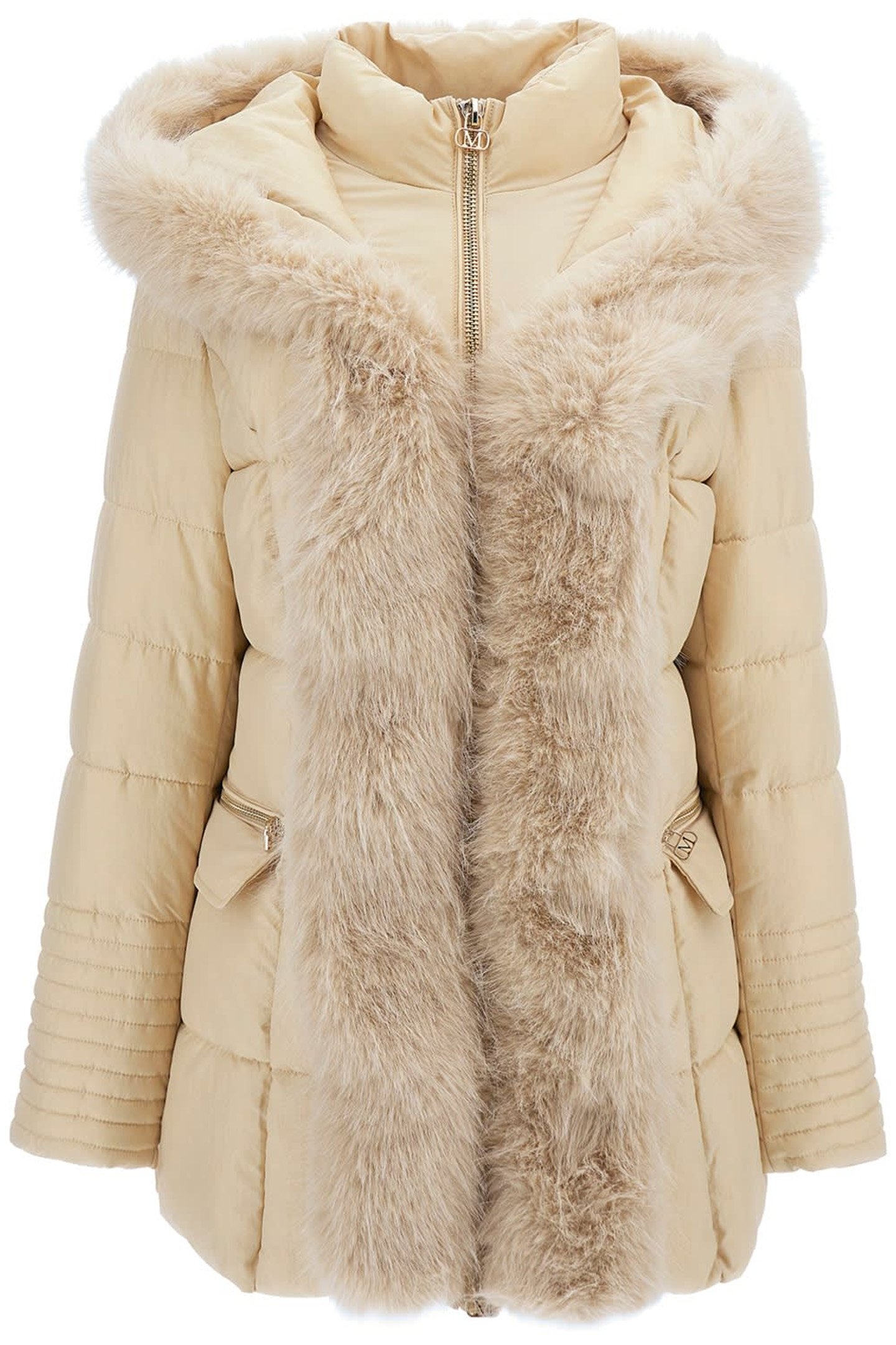 ZOE PUFFER LONG JACK CALM SANDS MULTI 4