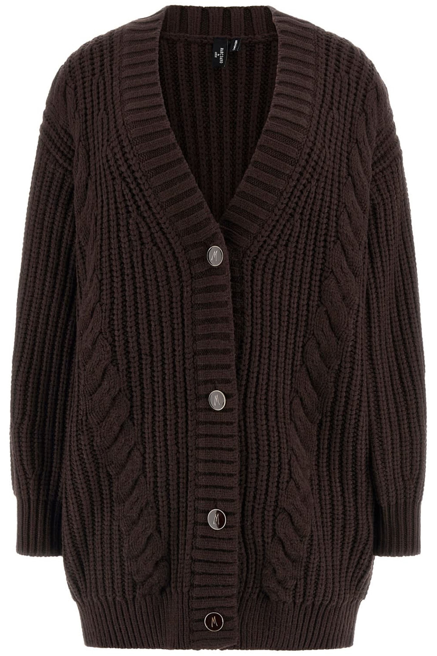 CHO OVER CARDI SWTR REGAL BROWN 4