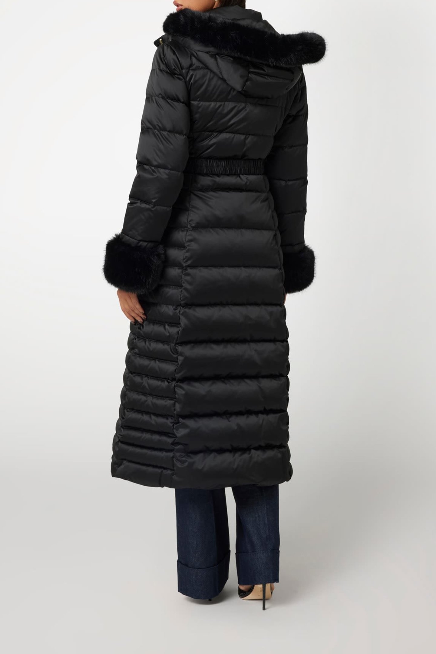 JASTIN DOWN LONG JAC JET BLACK A996 2