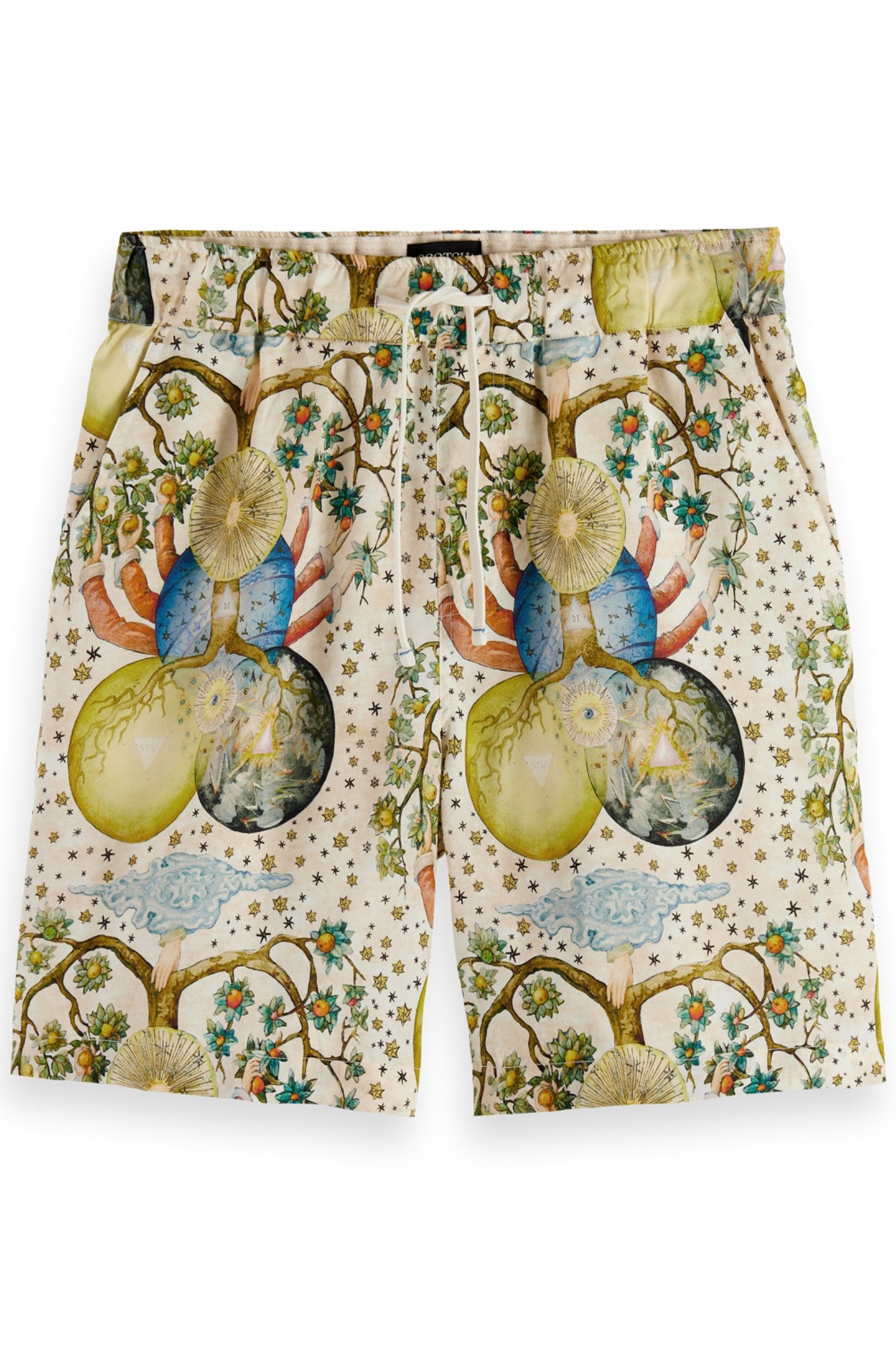 FAVE - PRINTED EMBASSY OF THE FREE MIND BERMUDA SHORT EMBASS 4