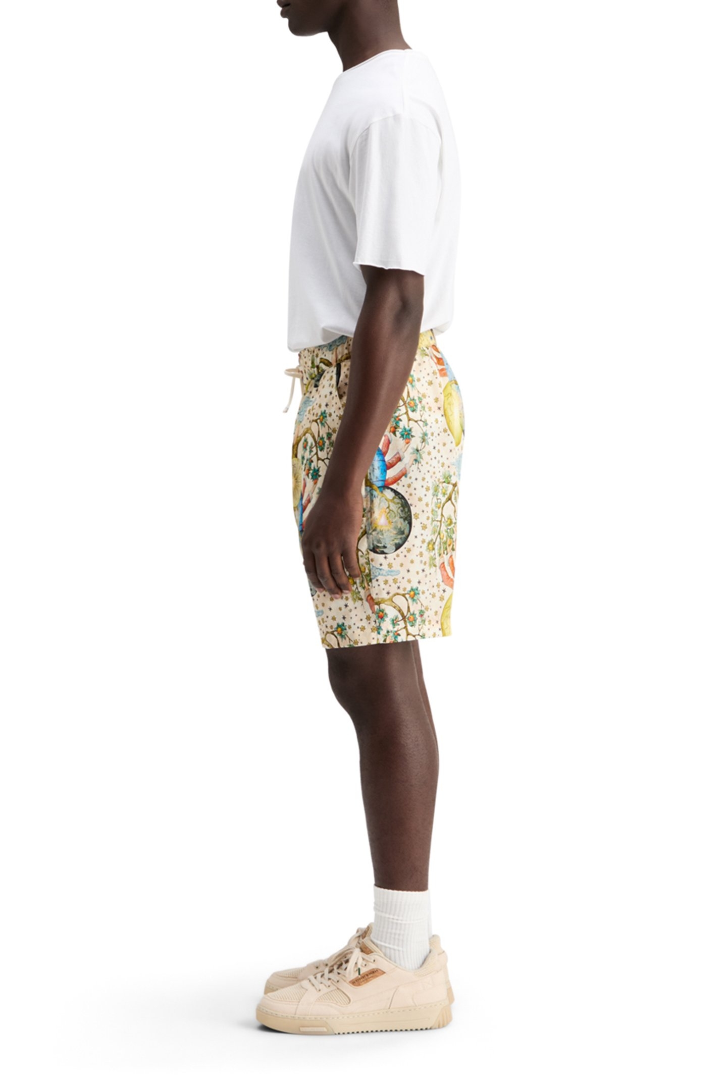 FAVE - PRINTED EMBASSY OF THE FREE MIND BERMUDA SHORT EMBASS 7