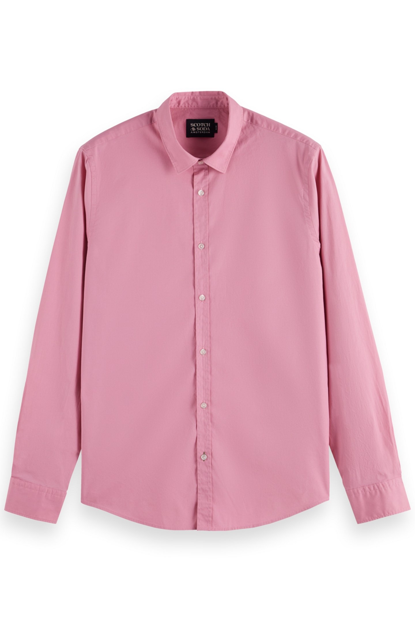 SEASONAL ESSENTIALS POPLIN SOLID SHIRT POETRY PINK 1