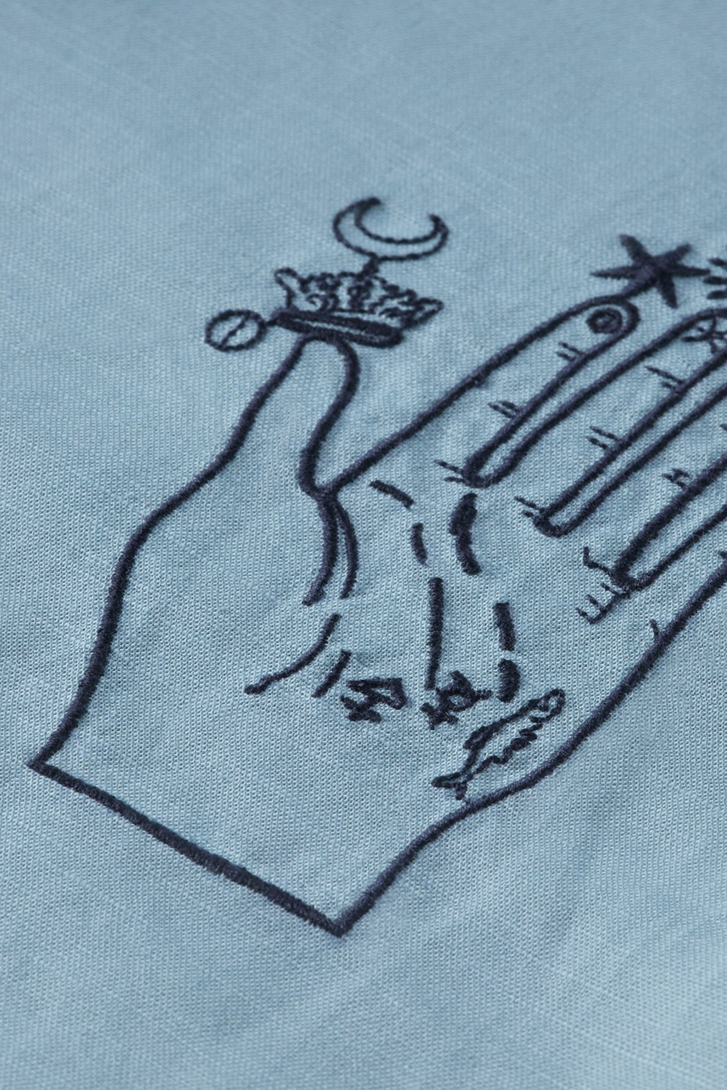 RELAXED FIT GRAPHIC SHIRT BAY BLUE 3