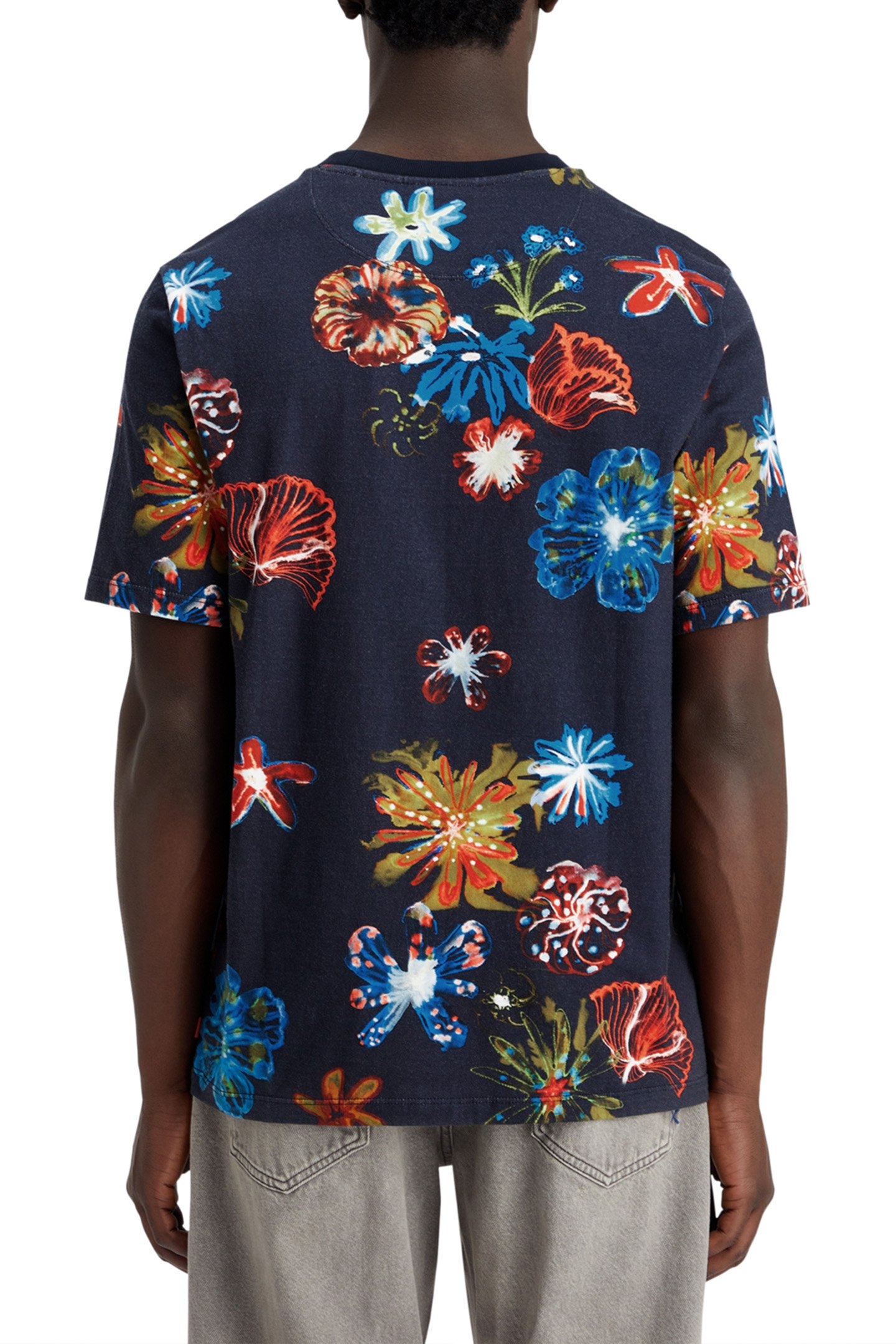 AOP T-SHIRT NIGHT FLOWER AOP 2
