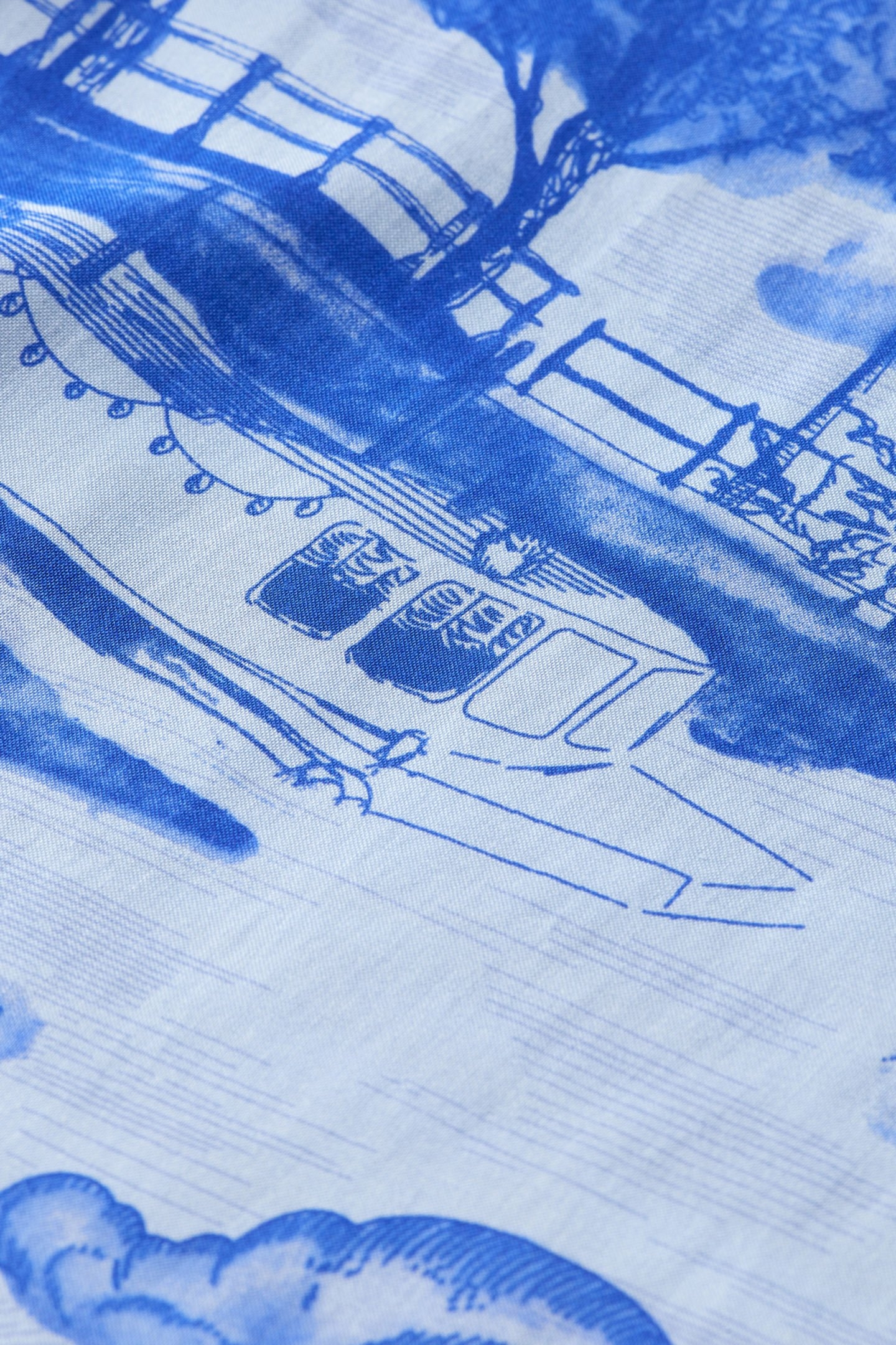 VISCOSE PRINTED RELAXED FIT SHIRT JOURNEY OF THE FREE MIND B 3