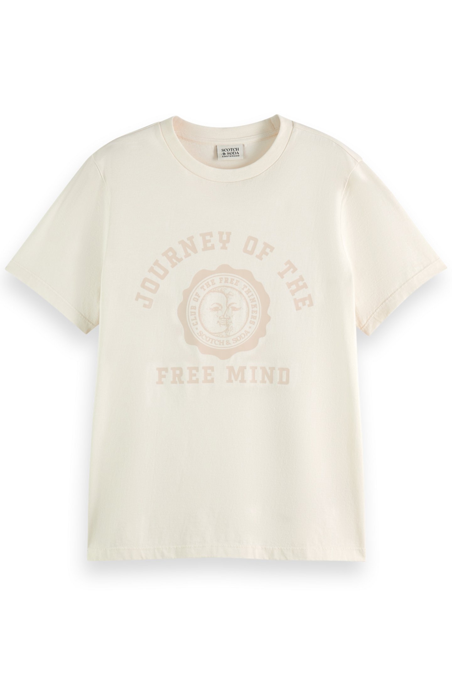 REGULAR FIT T-SHIRT WITH FRONT ARTWORK SOFT ICE 4