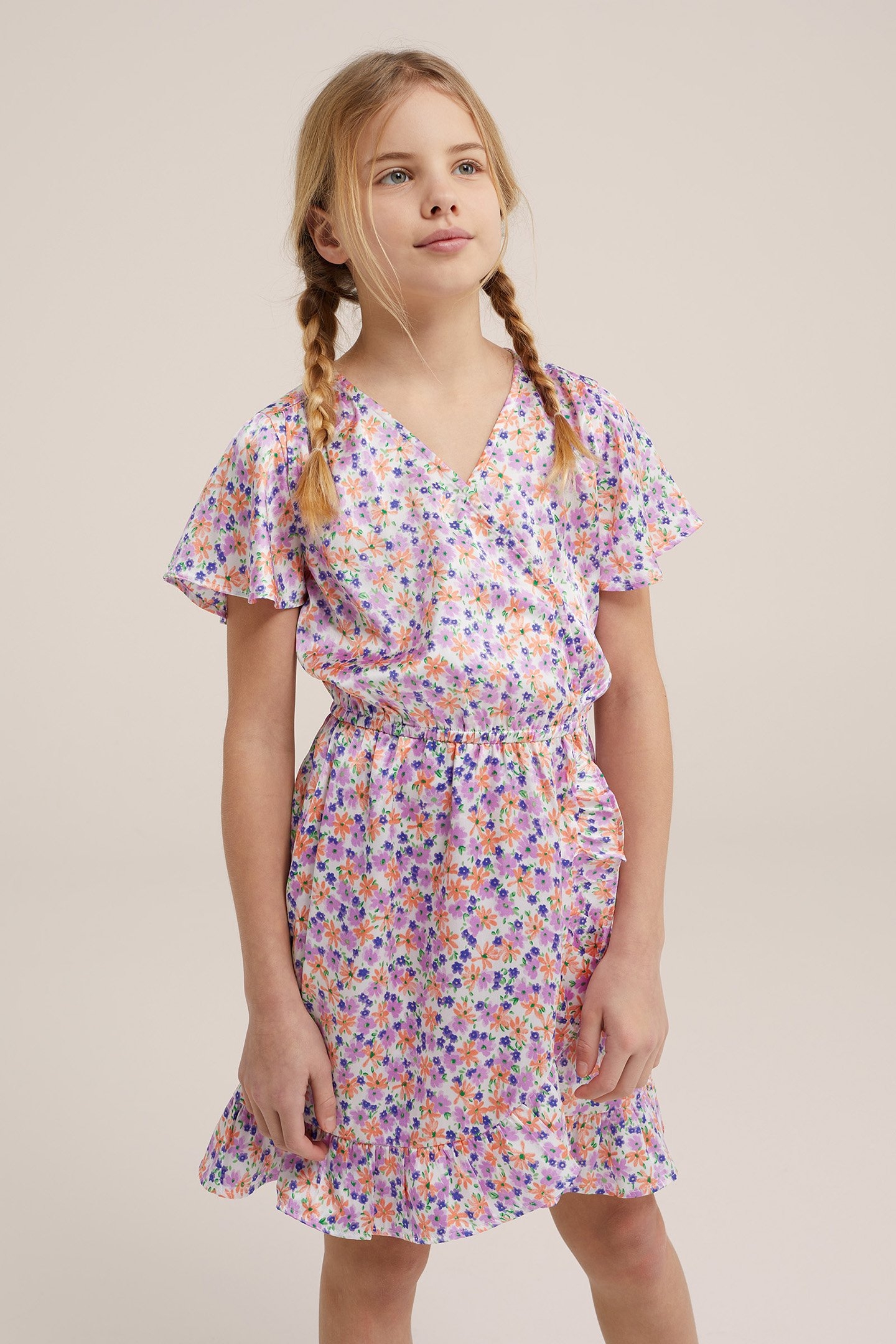 DRESS MID LENGTH ALL-OVER PRINT 1