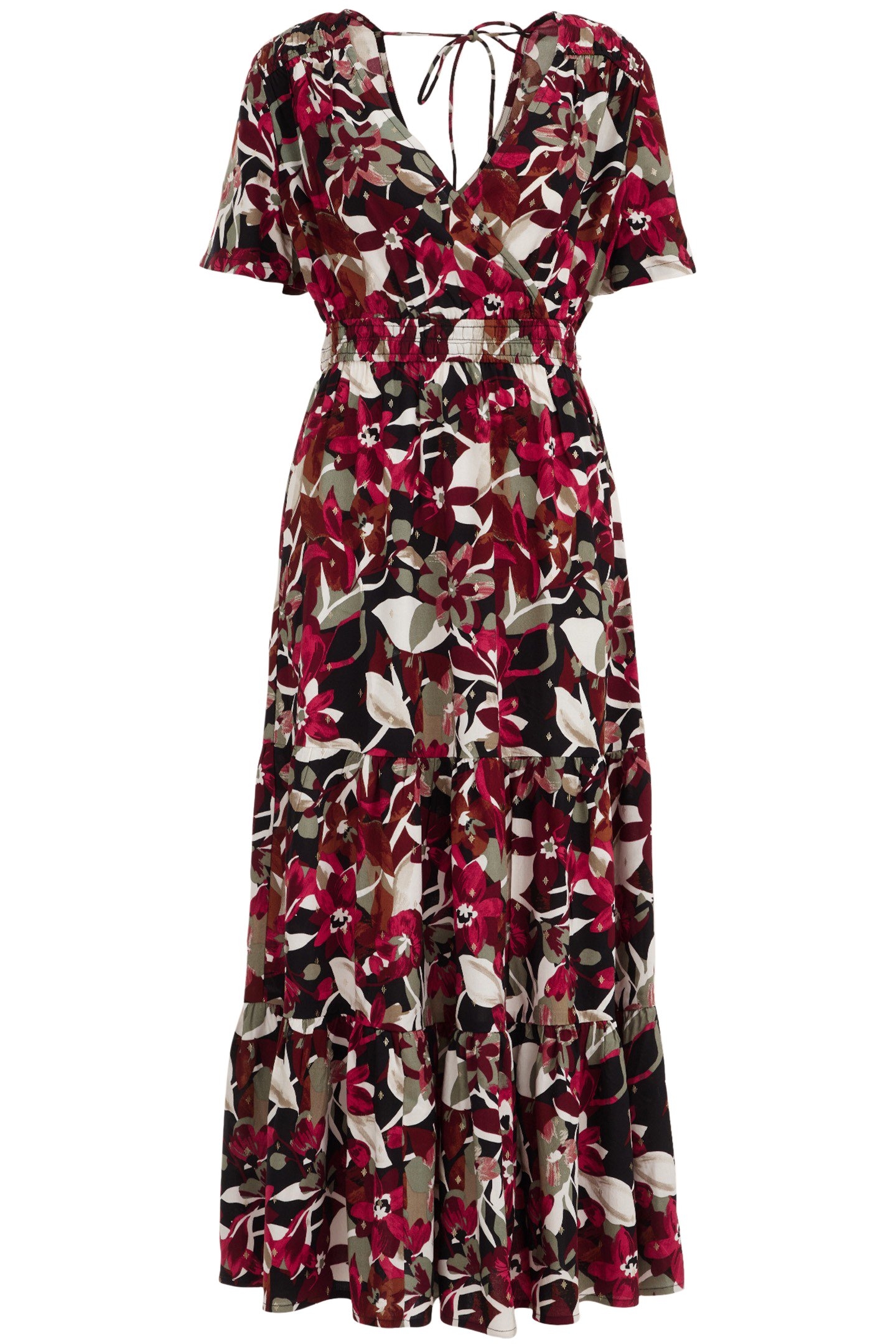 DRESS MAXI LENGTH MULTI-COLOURED 3