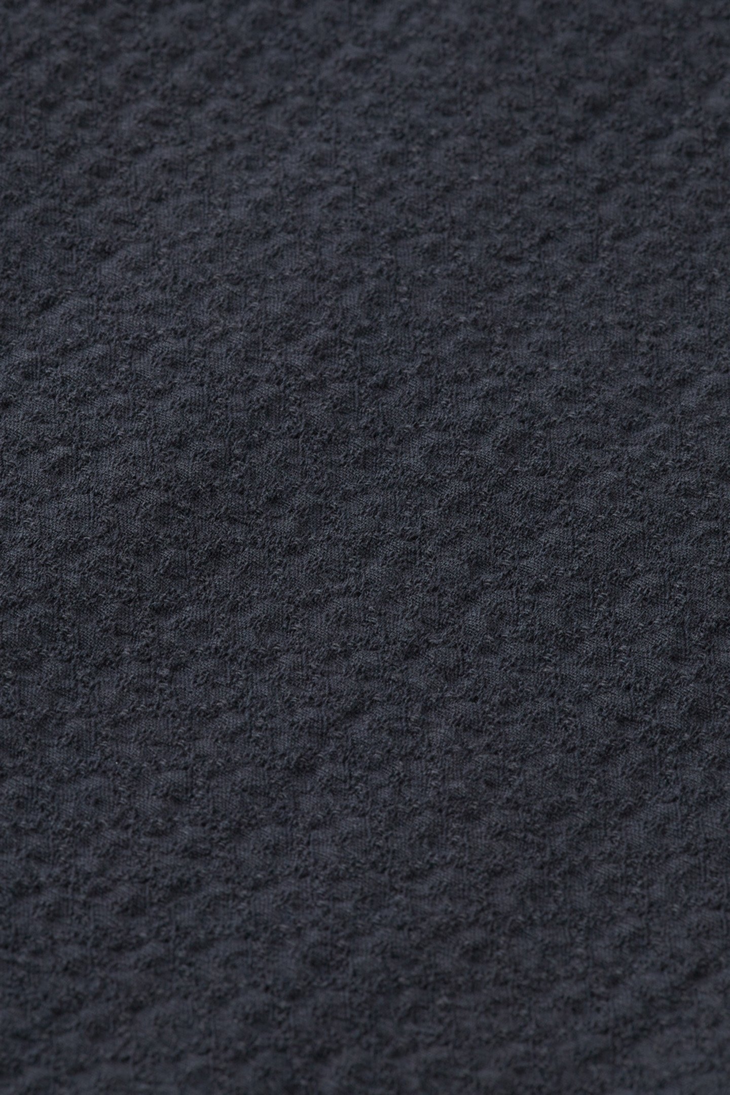 RELAXED FIT STRUCTURED DOBBY SHIRT BLACK 8