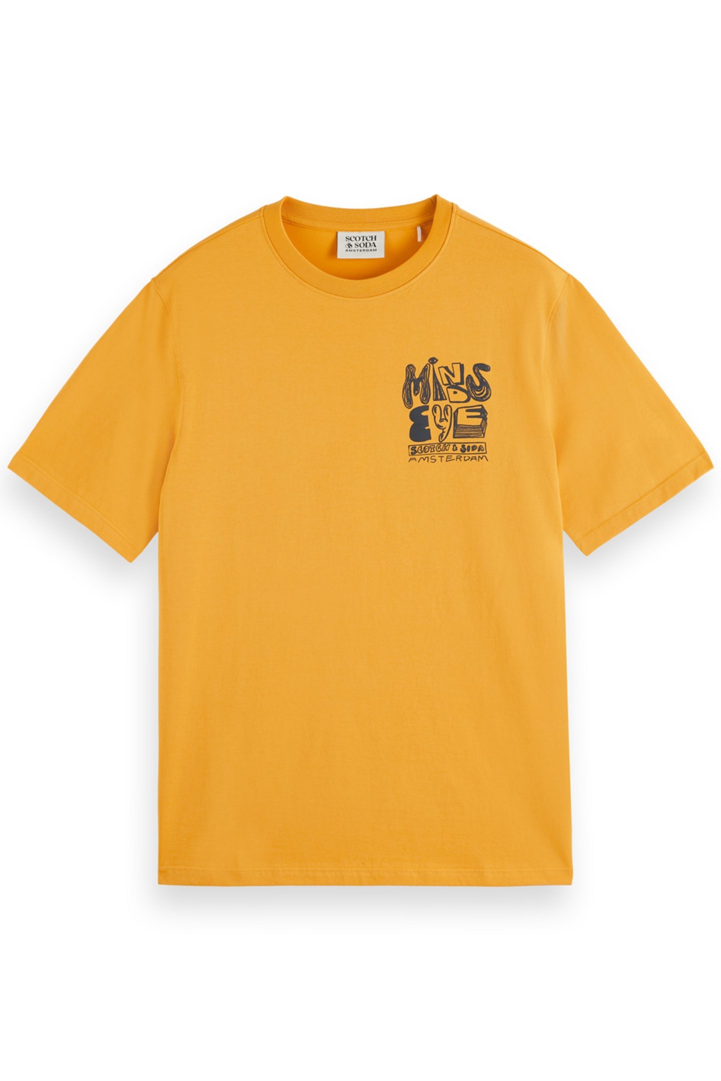 CHEST ARTWORK T-SHIRT YELLOW CAB 4