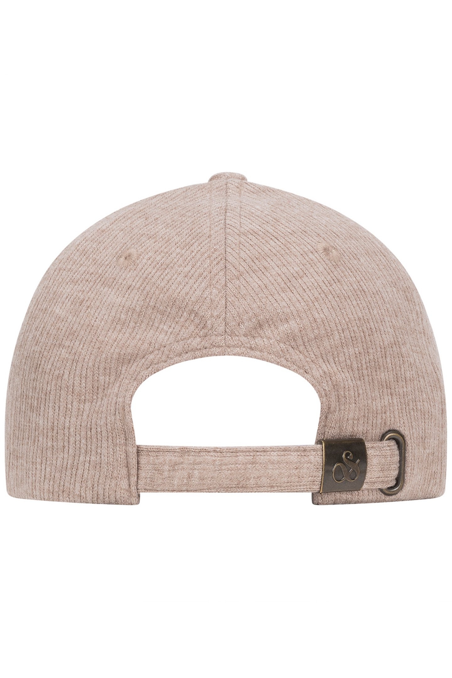 UNISEX S&S BRUSHED RIBBED CAP DARK BROWN 2