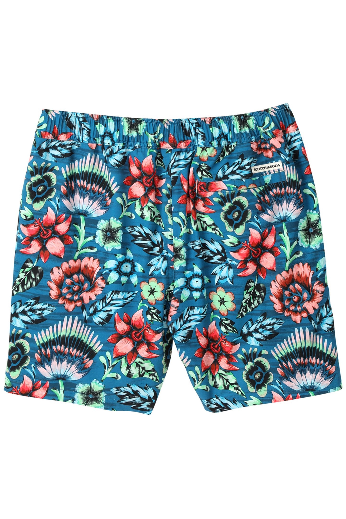 FULL BLOOM SWIM TRUNK INDUSTRIAL BLUE 2