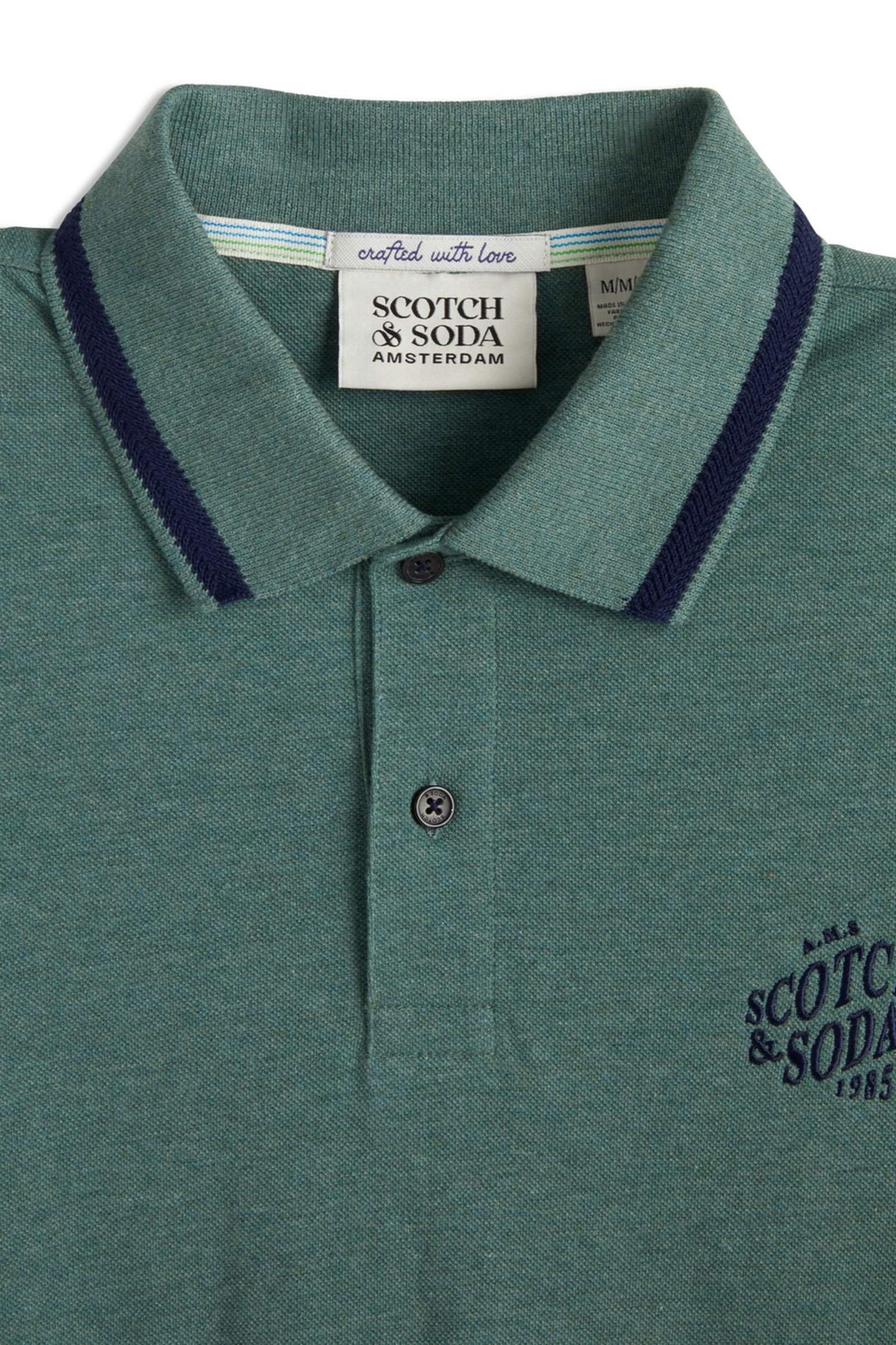 PIQUE SS POLO KHAKI GREEN 3