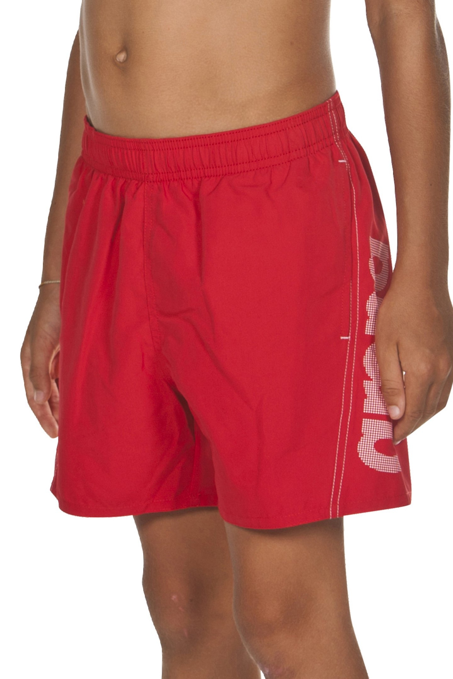 FUNDAMENTALS ARENA LOGO JR BOXER RED-WHITE 3