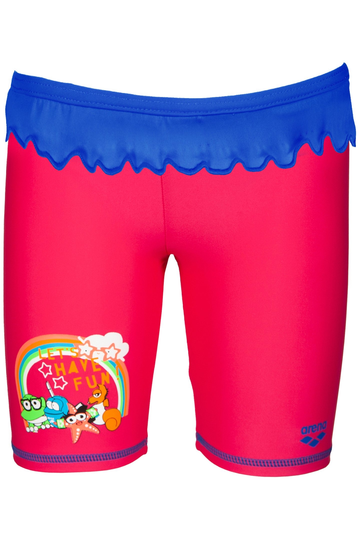 AWT KIDS GIRL UV JAMMER FREAK ROSE-NEON BLUE 1