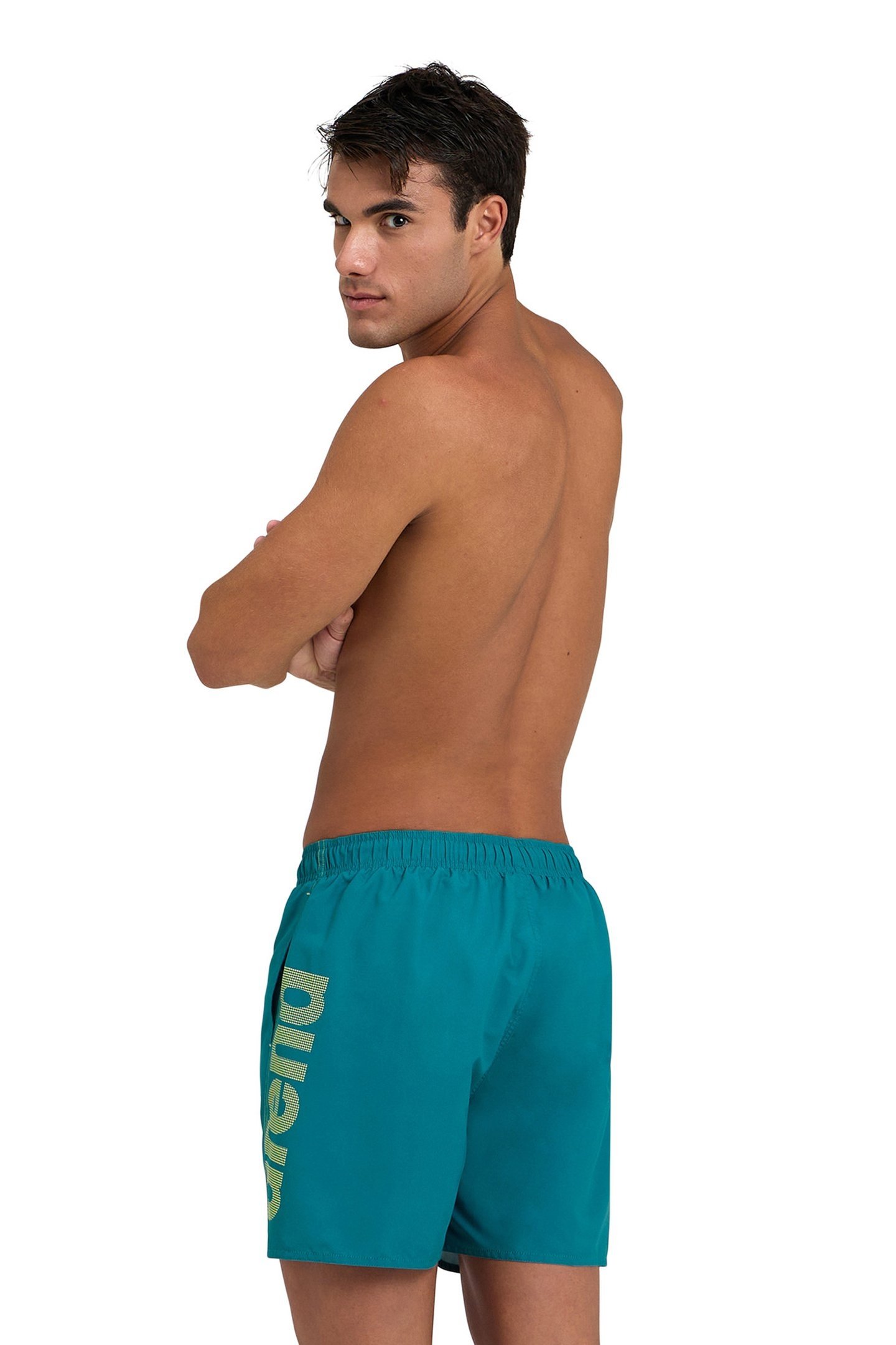 FUNDAMENTALS ARENA LOGO BOXER R GREEN LAKE-SOFT GREEN 2