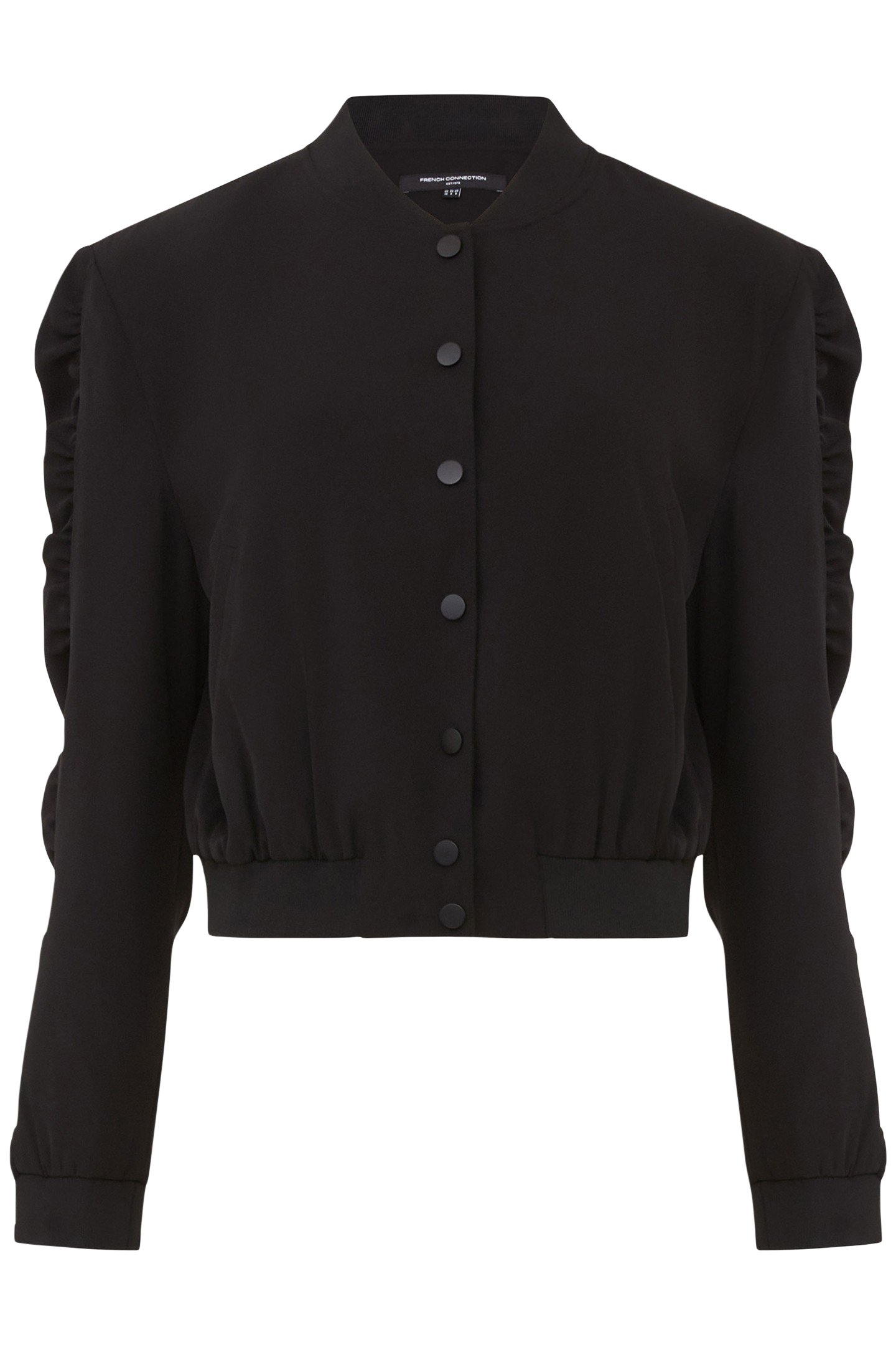 HARRIE SUITING BOMBER JACKET BLACKOUT 3
